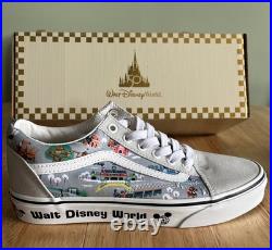 Vans x Old Skool Walt Disney World 50th Park Map Trainers, Sneakers, Shoes Uk 5 Vans x Old Skool Walt Disney World 50th Park Map Trainers, Sneakers, Shoes Uk 5