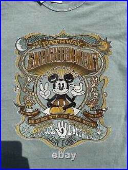 Very RARE 1990s BNWT VTG Walt Disney World PATHWAY TO ENLIGHTENMENT T Shirt XL