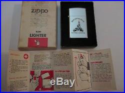 Very Rare VINTAGE Slim WALT DISNEY WORLD ZIPPO Lighter circa 1981