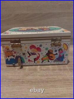 Very Rare Walt Disney World Its A Small World Jewellery Box Plays Its A Small