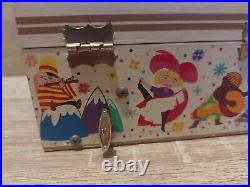 Very Rare Walt Disney World Its A Small World Jewellery Box Plays Its A Small