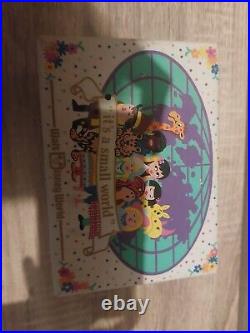 Very Rare Walt Disney World Its A Small World Jewellery Box Plays Its A Small