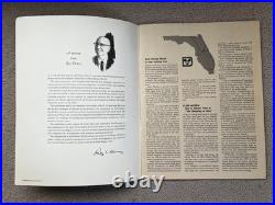 Vintage 1969 A Complete Edition About Walt Disney World Booklet Magazine RARE