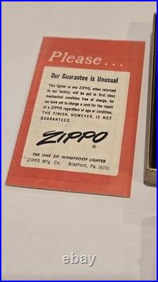 Vintage 1975 Zippo Lighter Walt Disney World Cinderella's Castle Disneyland NEW