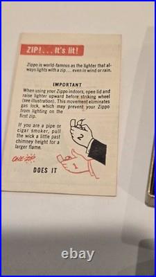 Vintage 1975 Zippo Lighter Walt Disney World Cinderella's Castle Disneyland NEW