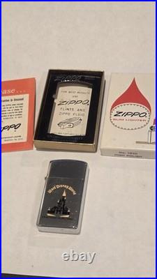 Vintage 1975 Zippo Lighter Walt Disney World Cinderella's Castle Disneyland NEW