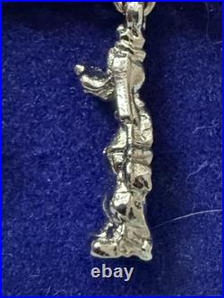 Vintage 1980s Walt Disney World Metal Charm Bracelet 6 Disney Characters Rare