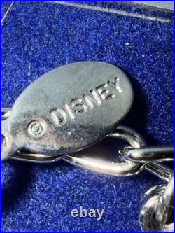 Vintage 1980s Walt Disney World Metal Charm Bracelet 6 Disney Characters Rare