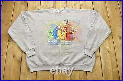 Vintage 2001 Walt Disney World Crewneck / Made In USA / Vintage Sweatshirt / Ame