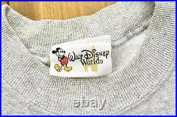 Vintage 2001 Walt Disney World Crewneck / Made In USA / Vintage Sweatshirt / Ame