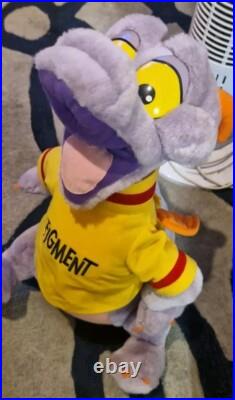 Vintage 80's Figment Plush 1982 Walt Disney World Epcot Center Purple Dragon 16