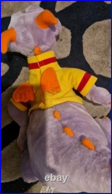 Vintage 80's Figment Plush 1982 Walt Disney World Epcot Center Purple Dragon 16 Vintage 80's Figment Plush 1982 Walt Disney World Epcot Center Purple Dragon 16