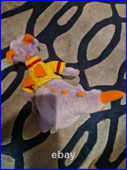 Vintage 80's Figment Plush 1982 Walt Disney World Epcot Center Purple Dragon 16