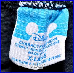 Vintage 80s MICKEY MOUSE Walt Disney World Sweatshirt Germany Colors Striped XS