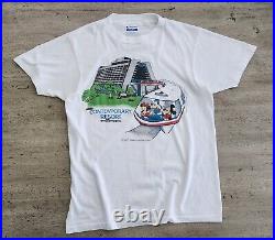 Vintage 80s Walt Disney World Contemporary Resort Monorail T-Shirt Sz M RARE