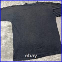 Vintage 80s Walt Disney World Epcot Black Purple Pink Single Stitch T Shirt