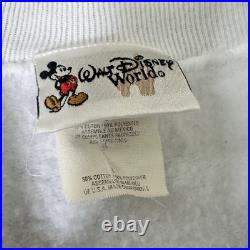 Vintage 90's Disney Walt Disney World Magic Kingdom Sweatshirt Double Sided L