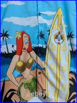 Vintage 90s Walt Disney World Jessica Rabbit Roger Rabbit AOP Graphic Shirt 3XL