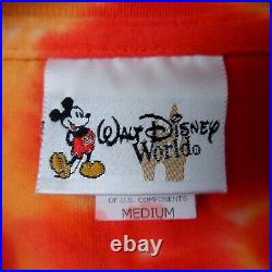 Vintage DINOSAUR Disney World Animal Kingdom T-shirt M Tie Die MINT A17-06