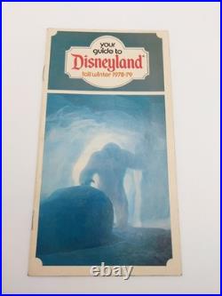 Vintage DisneyLand & DisneyWorld Magazine / Booklet Memorabilia A