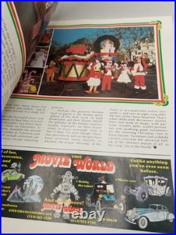 Vintage DisneyLand & DisneyWorld Magazine / Booklet Memorabilia A