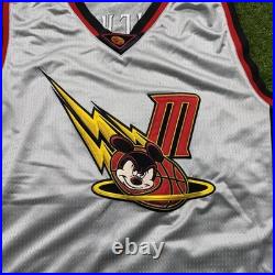 Vintage Disney Basketball Jersey Mens L Lot Of 4 Mickey Genie Walt Disney World