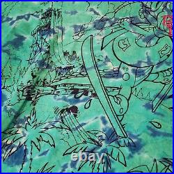 Vintage Disney Blizzard Beach Tee XL Walt Disney World Theme Parks 90s AOP Rare