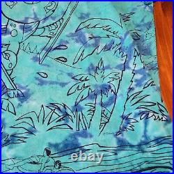 Vintage Disney Blizzard Beach Tee XL Walt Disney World Theme Parks 90s AOP Rare
