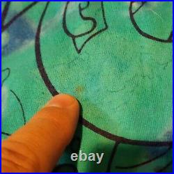 Vintage Disney Blizzard Beach Tee XL Walt Disney World Theme Parks 90s AOP Rare