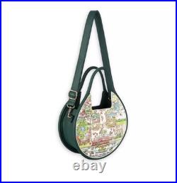 Vintage Disney Crossbody Bag Walt Disney World 50th Anniversary Vault Map Satche