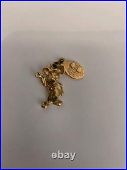 Vintage Disney Mickey Mouse Pendant Charm 14k Walt Disney World Vintage Disney Mickey Mouse Pendant Charm 14k Walt Disney World