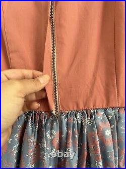 Vintage Disney World EPCOT Cast Member UK Pavilion Female Dress Costume Outfit