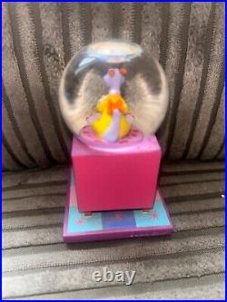 Vintage Disney World Epcot Figment Popcorn Bucket Mini Snowglobe VERY RARE