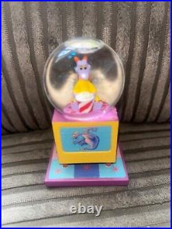Vintage Disney World Epcot Figment Popcorn Bucket Mini Snowglobe VERY RARE