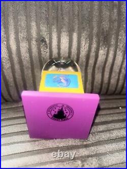 Vintage Disney World Epcot Figment Popcorn Bucket Mini Snowglobe VERY RARE