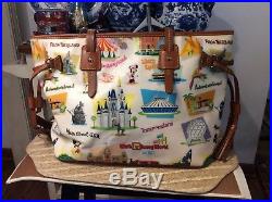 Vintage Dooney & Bourke Walt Disney World Retro Tassel Tote