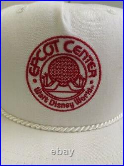Vintage Epcot Center Walt Disney World Mickey New Era Hat Disneyland Snapback MM