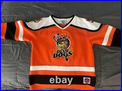 Vintage Walt DISNEY World Youth Hockey Jersey Lot PLUTO + DONALD Perfect Gift