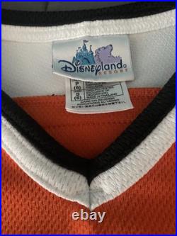 Vintage Walt DISNEY World Youth Hockey Jersey Lot PLUTO + DONALD Perfect Gift