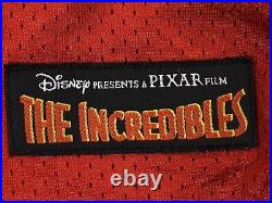 Vintage Walt Disney Pixar Mens THE INCREDIBLES Men's XL Movie #5 Football Jersey