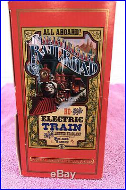 Vintage Walt Disney Railroad Electric HO Limited Edition Train Set Original Box