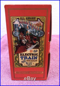 Vintage Walt Disney Railroad Electric HO Limited Edition Train Set Original Box