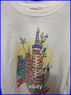 Vintage Walt Disney World 25th Anniversary T-Shirt Time To Remember Sz 2XL XXL Vintage Walt Disney World 25th Anniversary T-Shirt Time To Remember Sz 2XL XXL