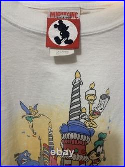 Vintage Walt Disney World 25th Anniversary T-Shirt Time To Remember Sz 2XL XXL Vintage Walt Disney World 25th Anniversary T-Shirt Time To Remember Sz 2XL XXL
