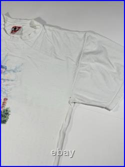Vintage Walt Disney World 25th That Was Then This Is Now Castle 1997 T-Shirt XXL