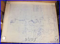 Vintage Walt Disney World Adventureland Street Landscape & Trees Blueprints