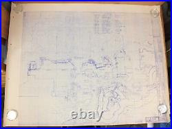 Vintage Walt Disney World Adventureland Street Landscape & Trees Blueprints