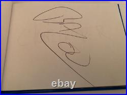 Vintage Walt Disney World Autograph Book Signatures 2004 Donald, Mickey, Star Wars