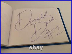 Vintage Walt Disney World Autograph Book Signatures 2004 Donald, Mickey, Star Wars
