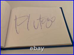 Vintage Walt Disney World Autograph Book Signatures 2004 Donald, Mickey, Star Wars